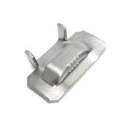 Fechometal 3-4 Inch 304SS Ear Lokt Buckle, 100PK FDT7319018NFMT